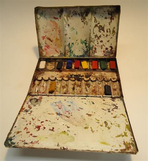 metal watercolor box|Metal Watercolor Box .